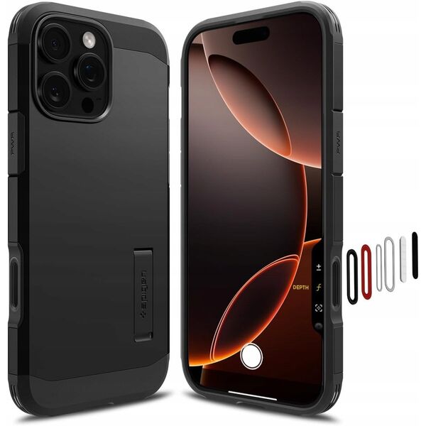 SPIGEN TOUGH ARMOR ”T” MAG MAGSAFE IPHONE 17 PRO BLACK