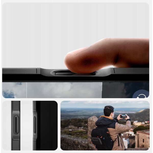 SPIGEN TOUGH ARMOR ”T” MAG MAGSAFE IPHONE 17 PRO BLACK