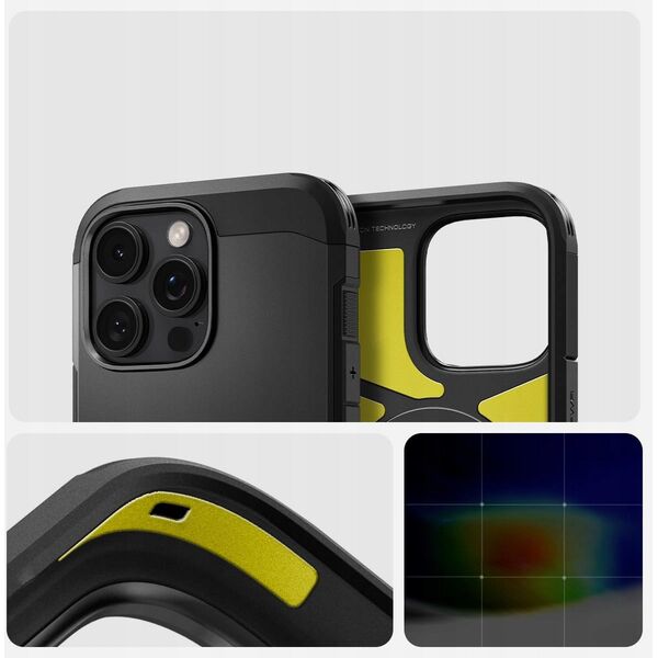 SPIGEN TOUGH ARMOR ”T” MAG MAGSAFE IPHONE 17 PRO BLACK
