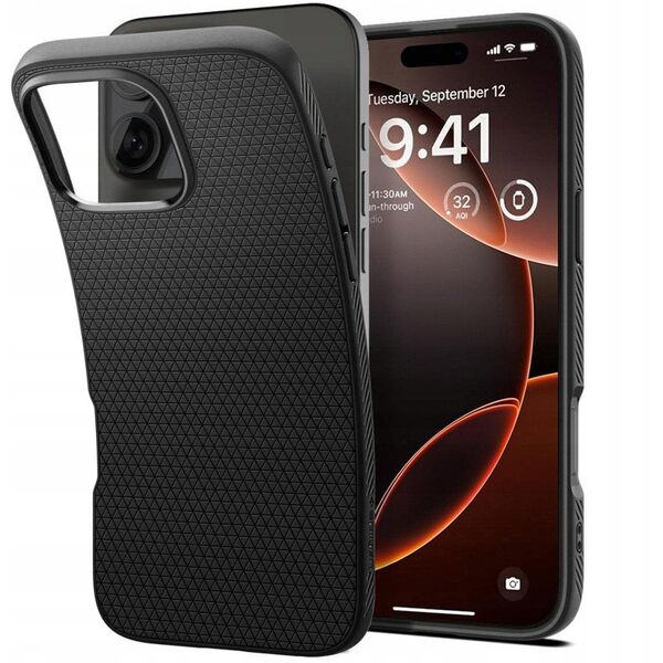 Etui Spigen Liquid Air do Apple iPhone 17 Pro Matte Black