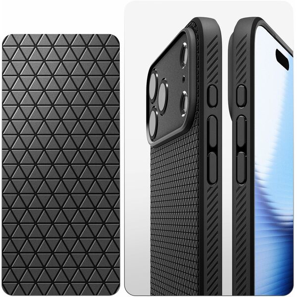 Etui Spigen Liquid Air do Apple iPhone 17 Pro Matte Black