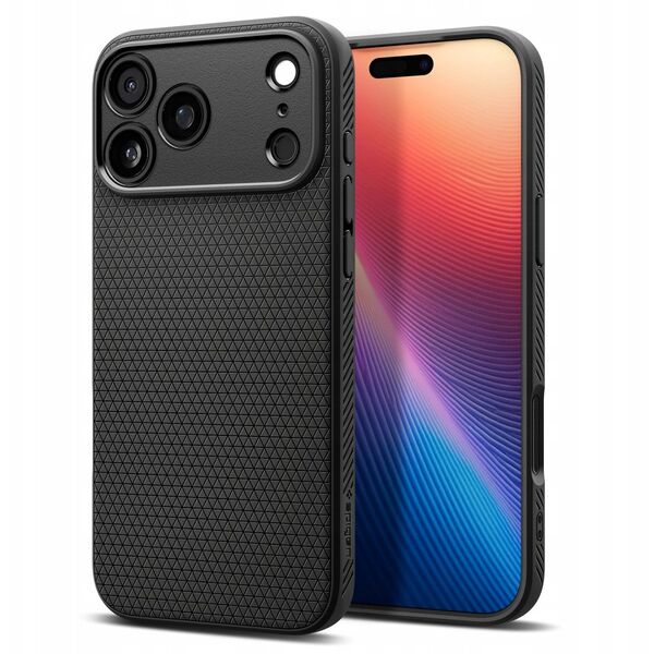 Etui Spigen Liquid Air do Apple iPhone 17 Pro Matte Black