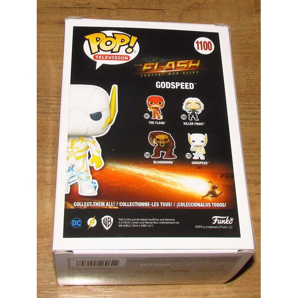 Funko POP figure DC Comics The Flash Godspeed Glow in the Dark Exclusive