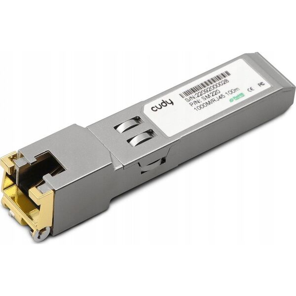 Moduł SFP Cudy Moduł SFP to RJ-45 Gigabit SM220 SFP