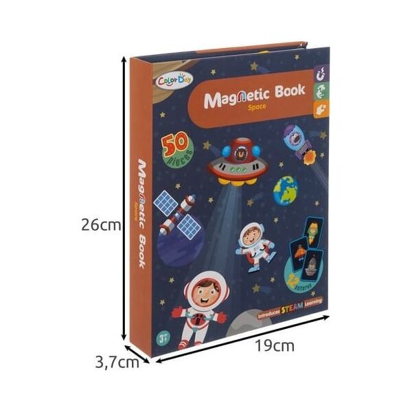 Kruzzel Układanka magnetyczna- kosmos 24731