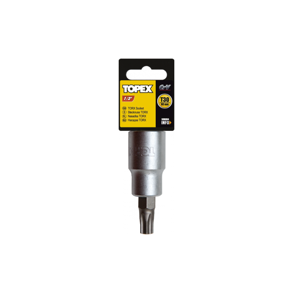 Topex Nasadka trzpieniowa Torx 1/2" T45 x 60mm (38D806)