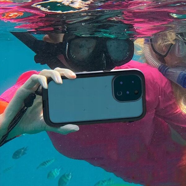 Catalyst iPhone 14 Pro Waterproof Case Stealth Black