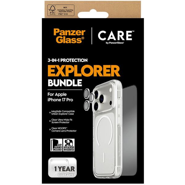 PanzerGlass CARE by PanzerGlass 3-in-1 Explorer Set iP 17 Pro