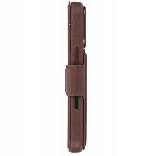 Decoded Leather Detachable Wallet - skórzana obudowa ochronna do iPhone 17 Pro kompatybilna z MagSafe (chocolat brown)