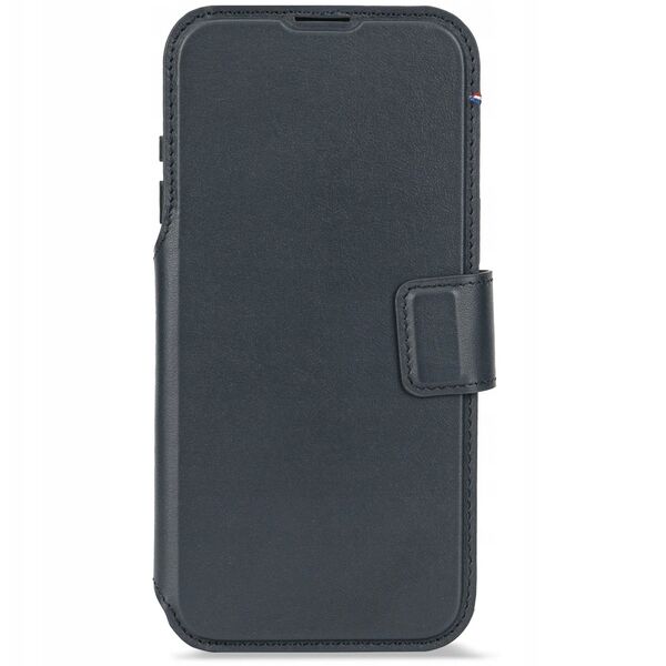 Decoded Leather Detachable Wallet - skórzana obudowa ochronna do iPhone 17 Pro Max kompatybilna z MagSafe (navy shadow)