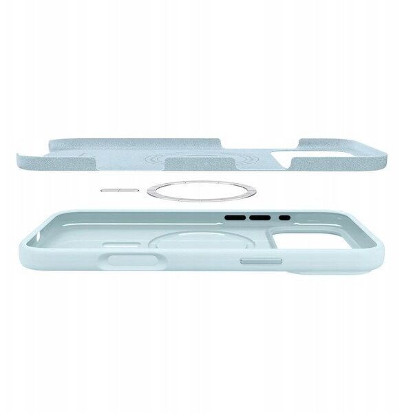 Etui Spigen Silicone Fit Mag MagSafe do Apple iPhone 17 Pro Max Mute Blue