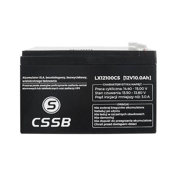CSSB Akumulator żelowy CSSB 12V 10Ah
