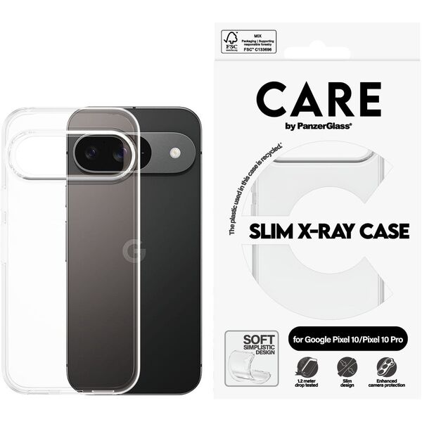 CARE fashionable Case X-Ray Soft Basic Google Pixel 10/10 Pro