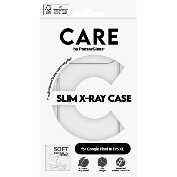 CARE fashionable Case X-Ray Soft Basic Google Pixel 10 Pro XL