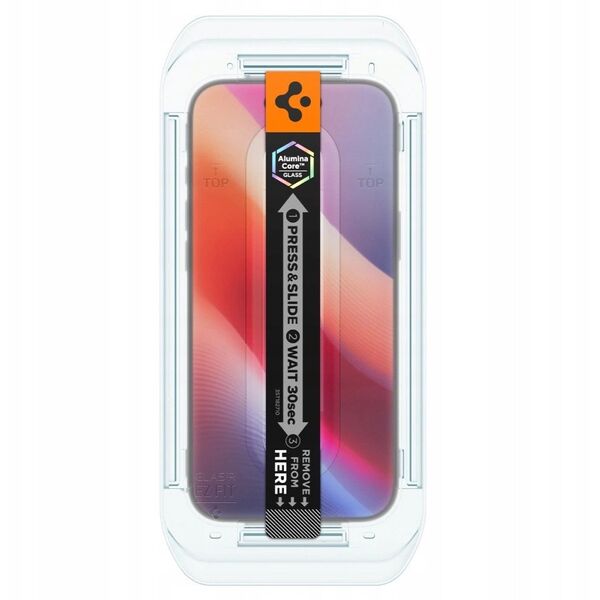 Szkło hartowane Spigen Glas.tr ez Fit do Apple iPhone 17 Air Clear [2 PACK]