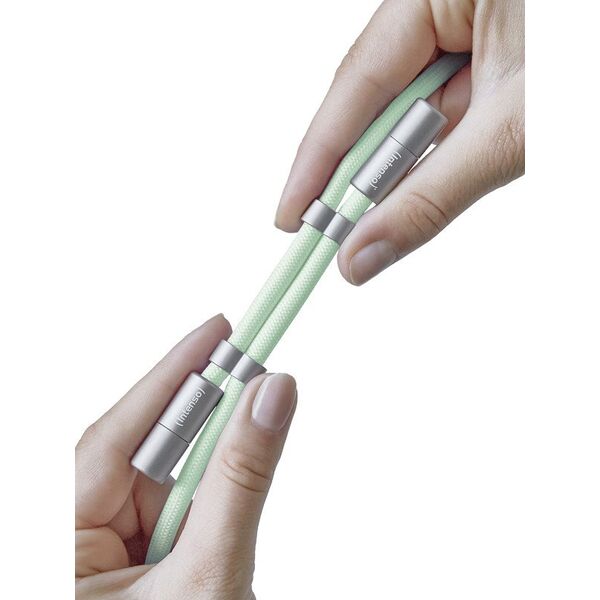 CABLE USB-C TO USB-C 1.65M/LANYARD GREEN 7991007 INTENSO