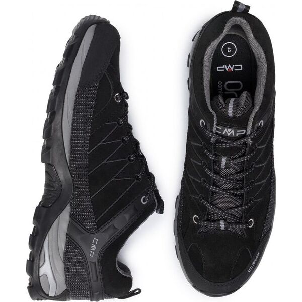 Buty trekkingowe męskie CMP Rigel Low Trekking Shoe Wp Nero/Grey r. 43 (3Q13247-73UC)