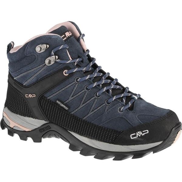Buty trekkingowe damskie CMP Rigel Mid czarno-niebieskie r. 40
