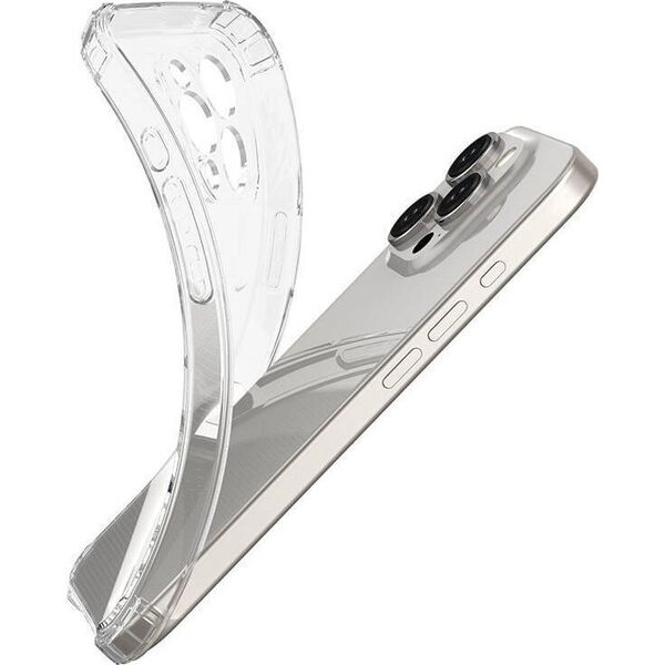 nemo Etui IPHONE 16 PRO Antishock Case transparentne