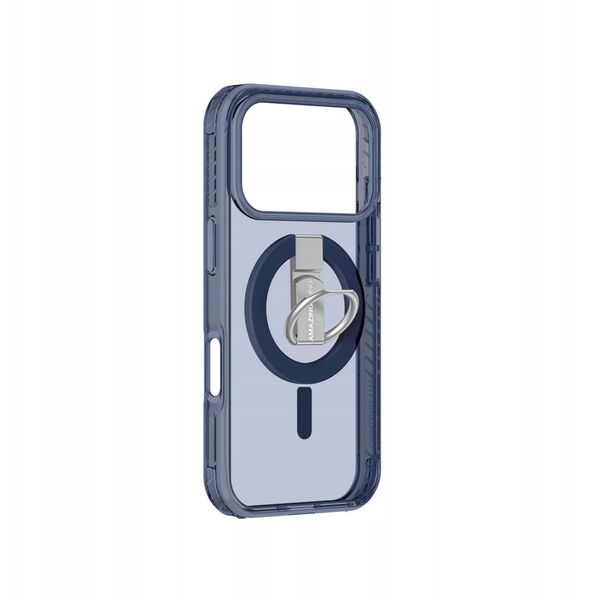 Etui AMAZINGTHING Titan Pro Grip Ring Set na iPhone 17 Pro Max kompatybilne z MagSafe - niebieskie