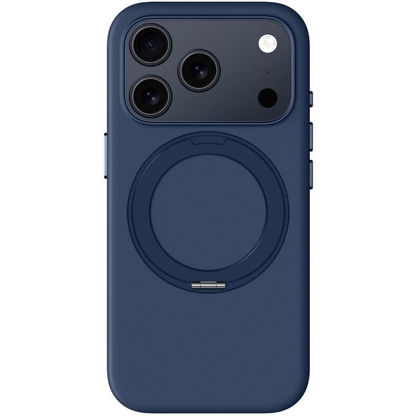 Etui AMAZINGTHING Cloudie na iPhone 17 Pro Max z podstawką - niebieskie