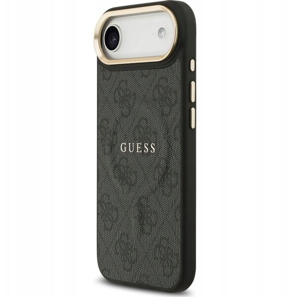 Etui Guess 4G PU Classic Logo MagSafe na iPhone 17 Air - czarne