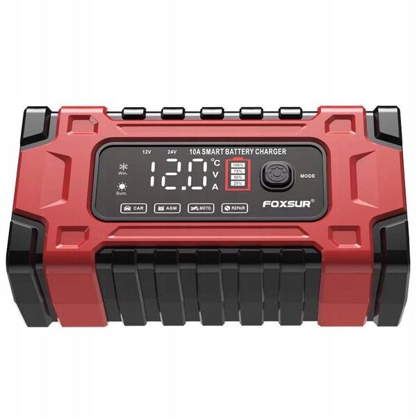 Ładowarka automatyczna,prostownik mikroprocesorowy LTC 12V 10A - 24V 5A