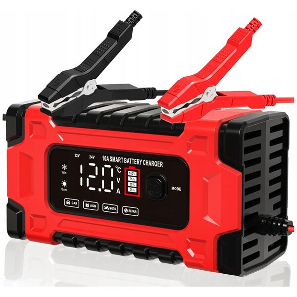Ładowarka automatyczna,prostownik mikroprocesorowy LTC 12V 10A - 24V 5A