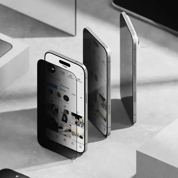 Szkło prywatyzujące Ringke Easy Slide do Apple iPhone 17 Air Privacy [2 PACK]