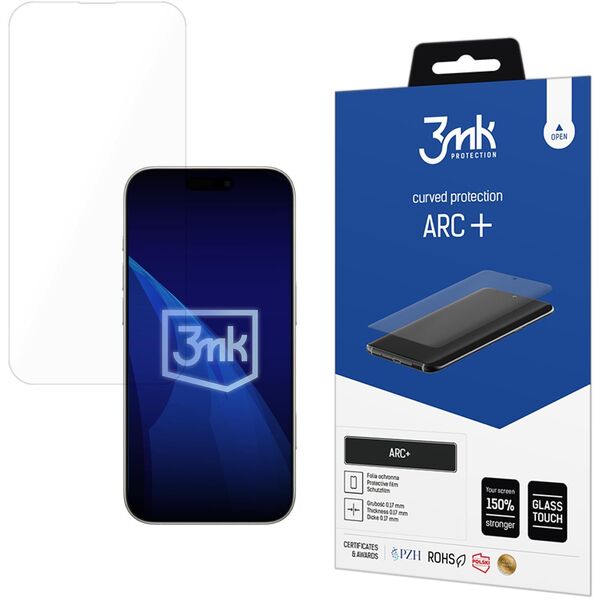 Folia 3MK ARC+ Fullscreen do Apple iPhone 17 Air