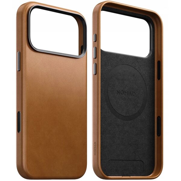 Nomad Traditional Leather Case, english tan - iPhone 2025 Pro Max