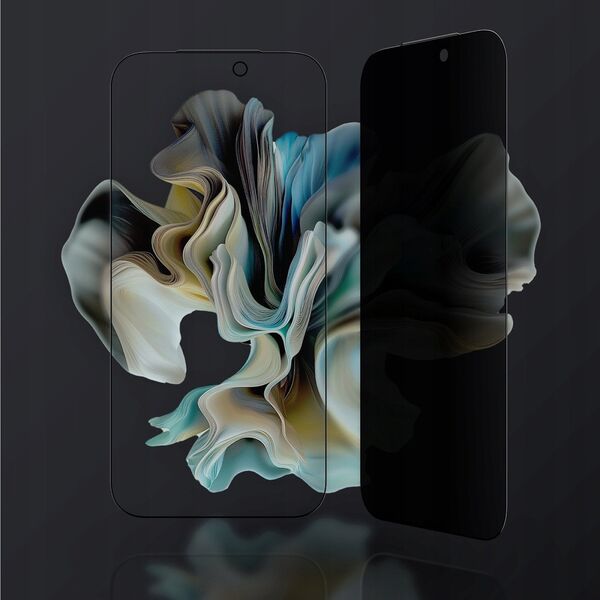Szkło hartowane AMAZINGTHING Titan Privacy FusionFilter 7 prywatyzujące na iPhone 17 Pro