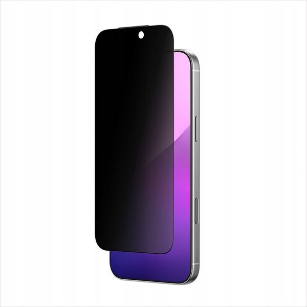 Szkło hartowane AMAZINGTHING Titan Privacy FusionFilter 7 prywatyzujące na iPhone 17 Air
