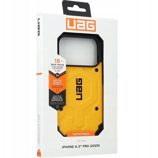 UAG Pathfinder MagSafe - etui do iPhone 17 Pro kompatybilne z MagSafe (heritage yellow)