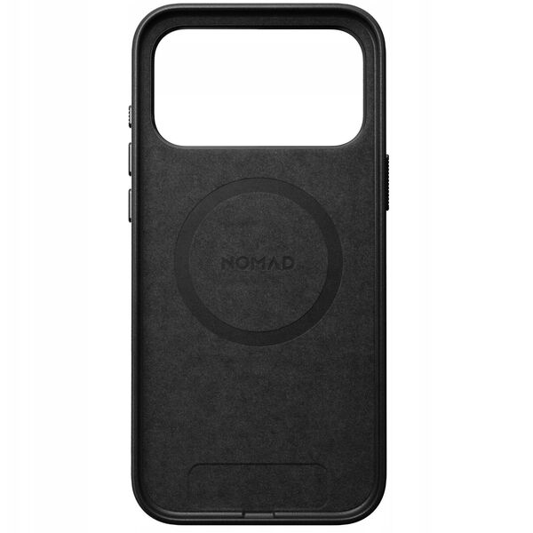 NOMAD Traditional Leather Case - skórzane etui do iPhone 17 Pro kompatybilne z MagSafe (black)