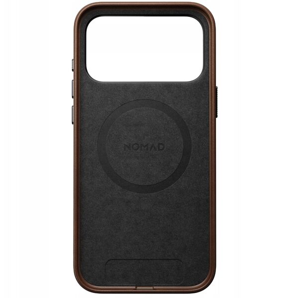 NOMAD Traditional Leather Case - skórzane etui do iPhone 17 Pro Max kompatybilne z MagSafe (brown)