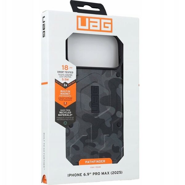 UAG Pathfinder MagSafe - etui do iPhone 17 Pro Max kompatybilne z MagSafe (midnight camo SE)