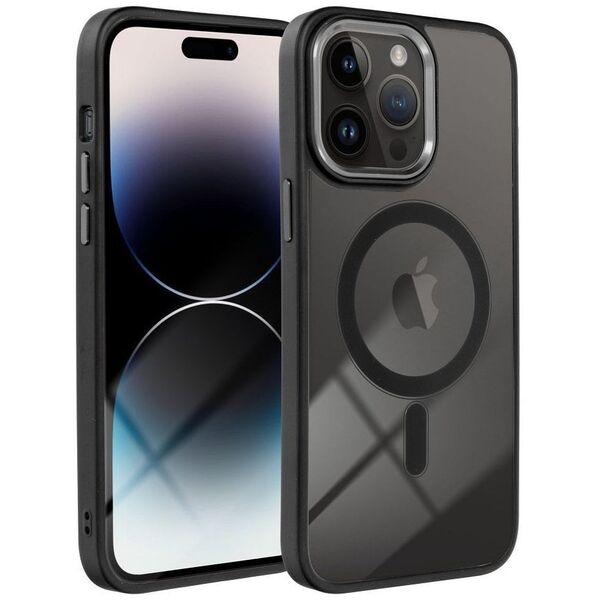 Futerał COLOR EDGE MAG COVER kompatybilny z MagSafe do IPHONE 17 Pro Max czarny