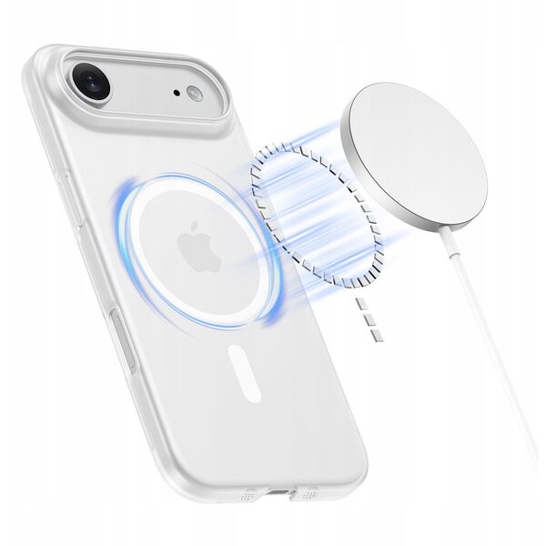 Etui Tech-Protect Magslim MagSafe do Apple iPhone 17 Air Matte/white
