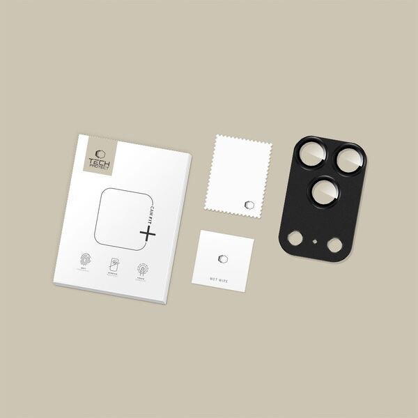 Osłona aparatu Tech-Protect Camfull Fit+ do Apple iPhone 17 Pro Black