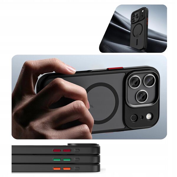 Etui Tech-Protect Magmat Xt 4-set MagSafe do Apple iPhone 17 Pro Matte Black