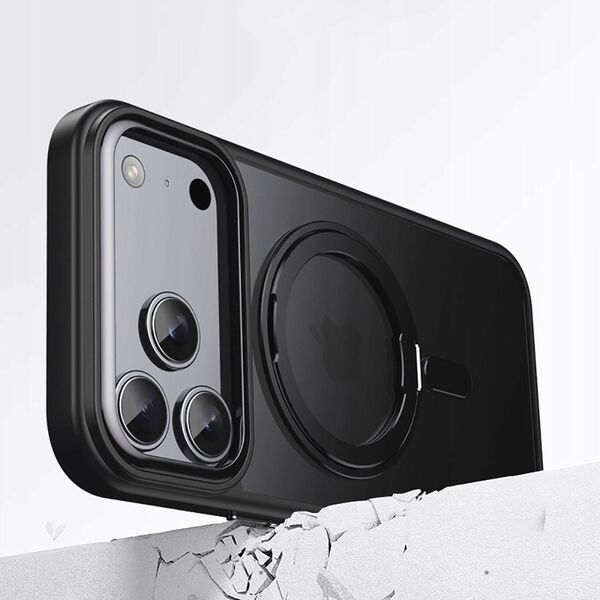 Etui Tech-Protect Magring MagSafe do Apple iPhone 17 Pro Max Matte Black