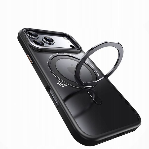 Etui Tech-Protect Magring MagSafe do Apple iPhone 17 Pro Max Matte Black