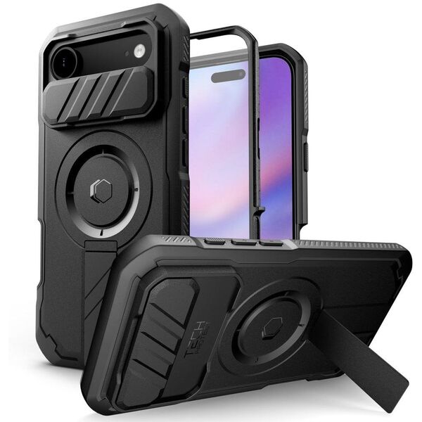 TECH-PROTECT KEVLAR MAGSAFE IPHONE 17 AIR BLACK