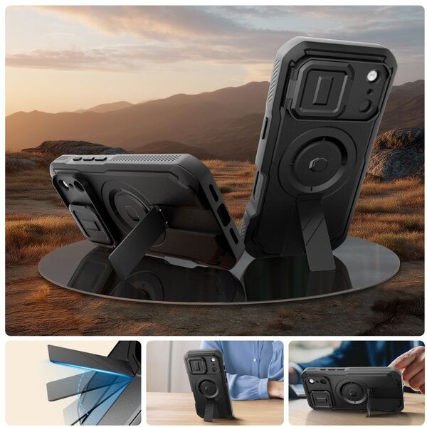 TECH-PROTECT KEVLAR MAGSAFE IPHONE 17 PRO MAX BLACK