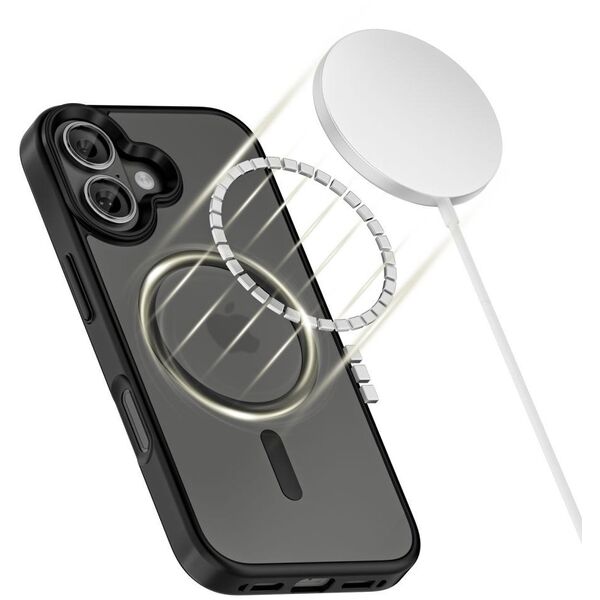 Etui Tech-Protect MagMat Xt 4-set MagSafe do Apple iPhone 17 Matte Black