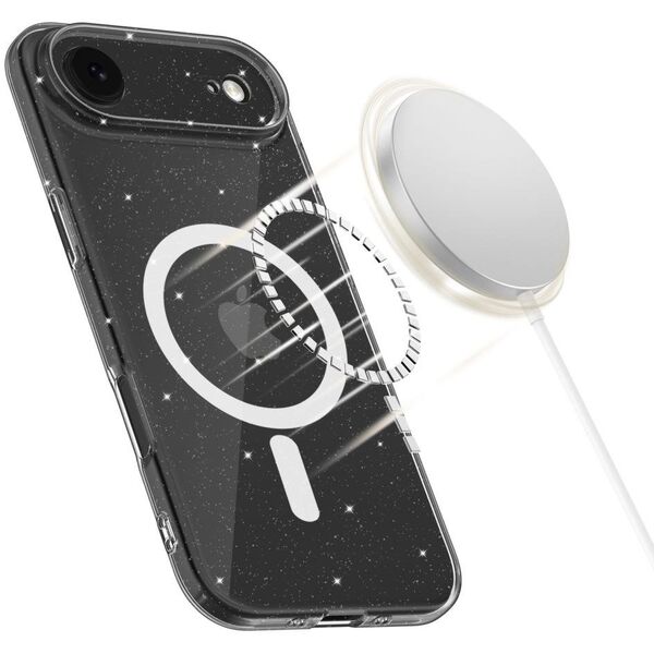 Etui Tech-Protect FlexAir MagSafe do Apple iPhone 17 Air Glitter