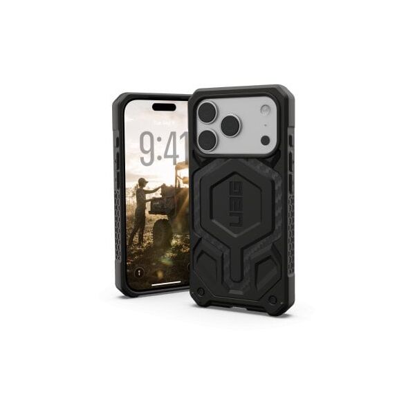 UAG Monarch Pro - etui do iPhone 17 Pro kompatybilne z MagSafe (carbon fiber)