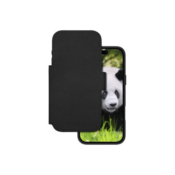 dbramante 1928 Lynge MS - skórzane etui do iPhone 17 Pro Max kompatybilne z MagSafe (black)