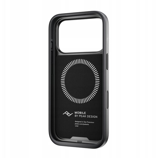Peak Design Mobile Everyday Clarino Loop Case iPhone 17 Pro Black - czarny